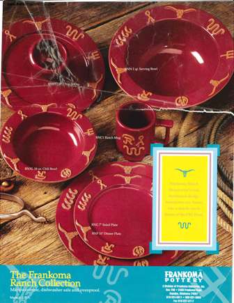 Frankoma Catalog 1994 front cover